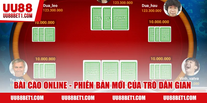 Bài Cào online - Phiên bản mới của trò dân gian