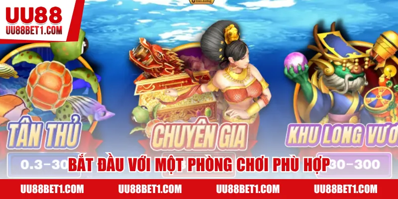 Bắt đầu với một phòng chơi phù hợp