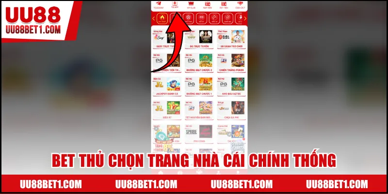 Bet thủ chọn trang nhà cái chính thống