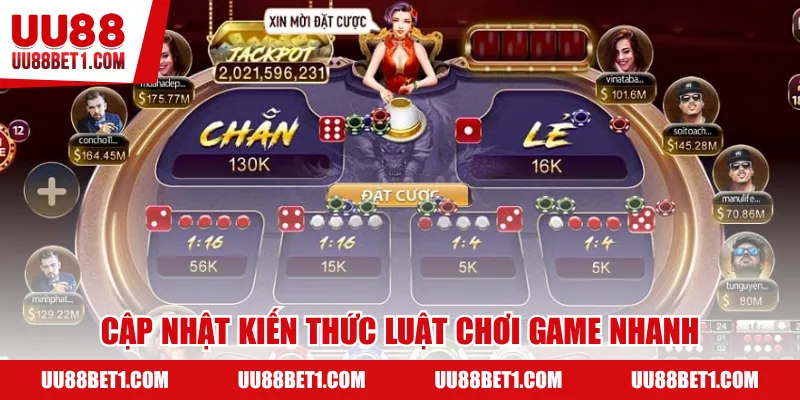 Cập nhật kiến thức luật ban đầu chơi game nhanh