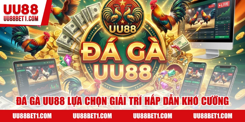 Đá gà UU88 lựa chọn giải trí không điểm trừ