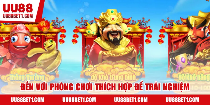 Đến với phòng chơi thích hợp để trải nghiệm