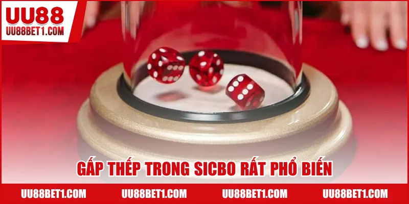 Gấp thếp trong sicbo rất phổ biến