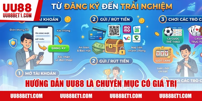 Hướng dẫn UU88 là chuyên mục có giá trị