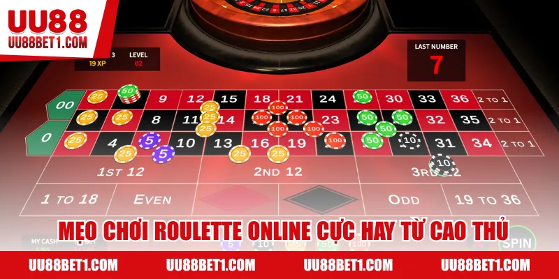 Mẹo chơi Roulette online cực hay từ cao thủ