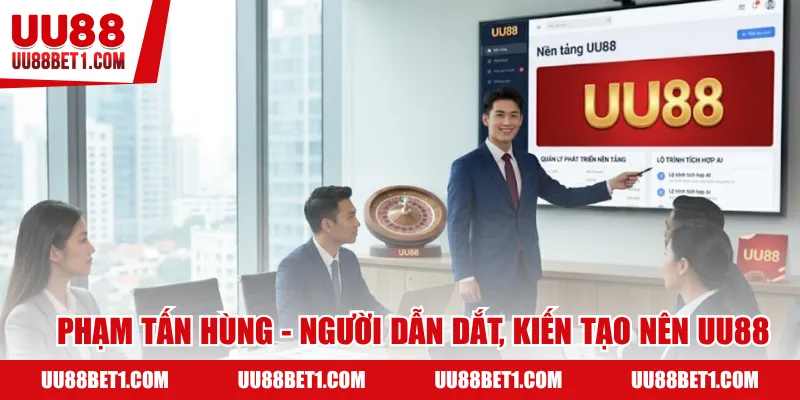 Phạm Tấn Hùng - Người dẫn dắt, kiến tạo nên UU88